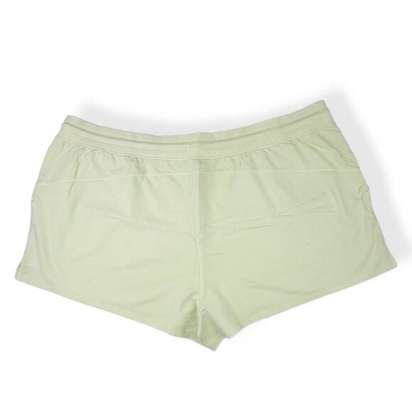 All In Motion French Terry Sage Green Shorts 3X - Picture 2 of 3
